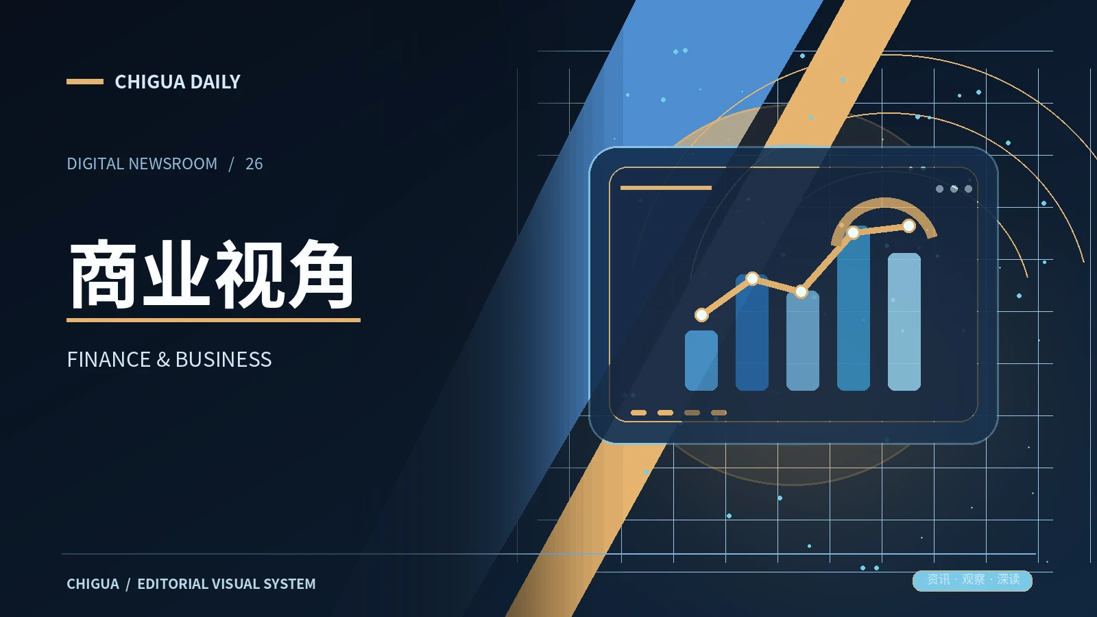 商业视角栏目视觉