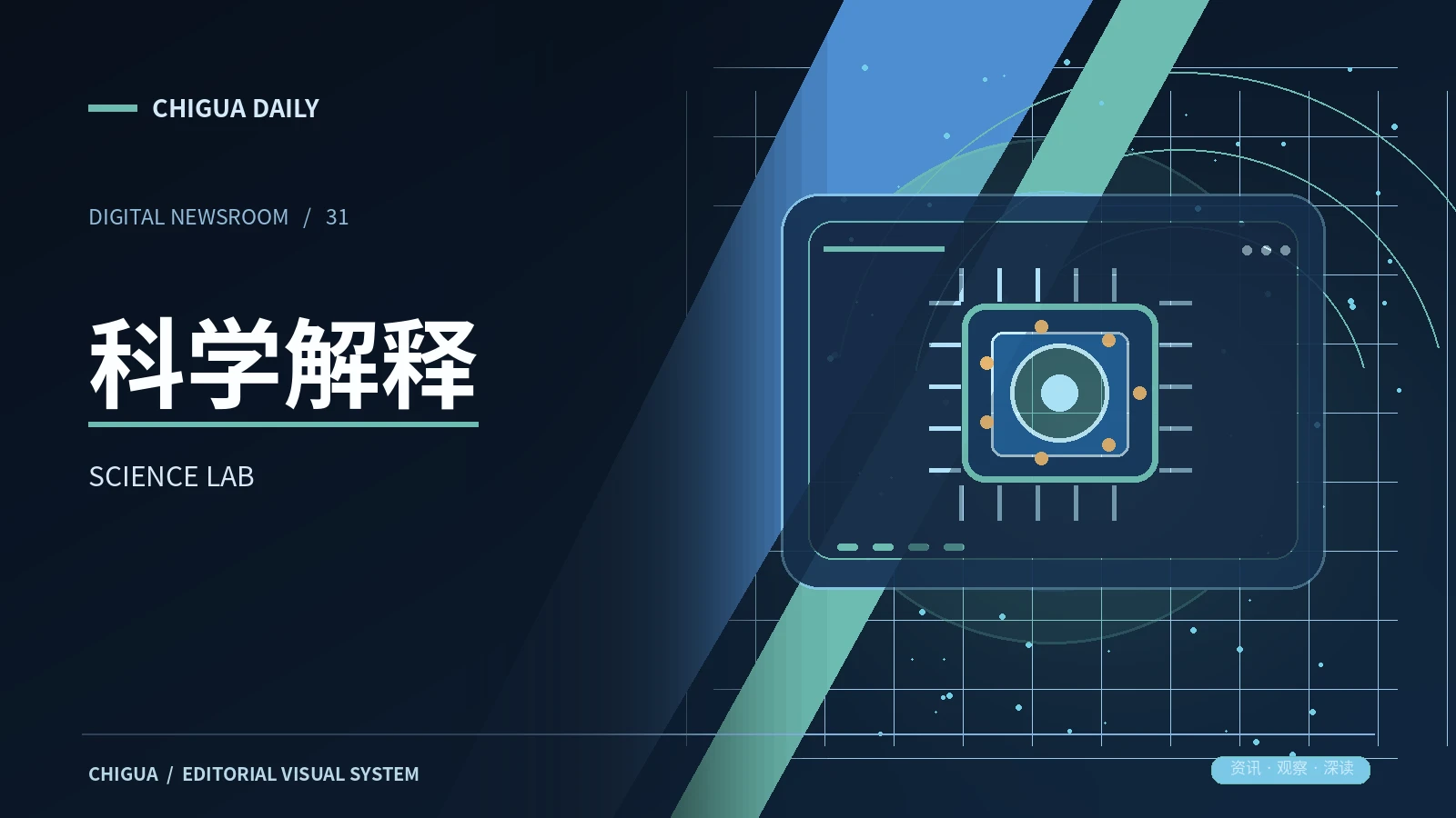 科学解释栏目视觉
